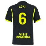 Günstige Fußballtrikots Atlético Madrid Koke 6 Auswärtstrikot 2026-27 Kurzarm