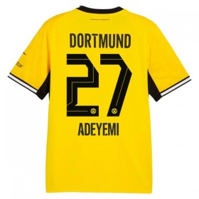 Günstige Fußballtrikots Borussia Dortmund Adeyemi 27 Heimtrikot 2026-27 Kurzarm