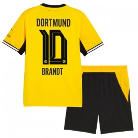 Günstige Fußballtrikots Borussia Dortmund Brandt 10 Kinder Heimtrikot 2026-27 Kurzarm