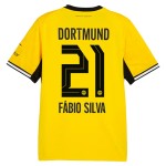 Günstige Fußballtrikots Borussia Dortmund Fabio Silva 21 Heimtrikot 2026-27 Kurzarm