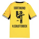 Günstige Fußballtrikots Borussia Dortmund N. Schlotterbeck 4 Heimtrikot 2026-27 Sonderausgabe Kurzarm