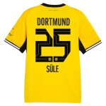 Günstige Fußballtrikots Borussia Dortmund Sule 25 Heimtrikot 2026-27 Kurzarm
