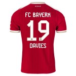 Günstige Fußballtrikots FC Bayern München Davies 19 Heimtrikot 2026-27 Kurzarm