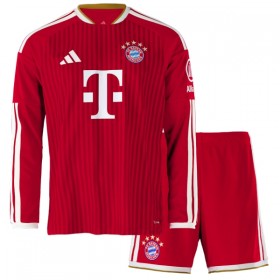 Günstige Fußballtrikots FC Bayern München Kinder Heimtrikot 2026-27 Langarm