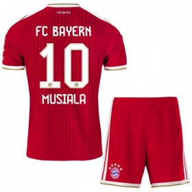 Günstige Fußballtrikots FC Bayern München Musiala 10 Kinder Heimtrikot 2026-27 Kurzarm