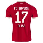 Günstige Fußballtrikots FC Bayern München Olise 17 Heimtrikot 2026-27 Kurzarm