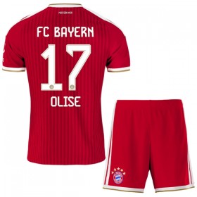 Günstige Fußballtrikots FC Bayern München Olise 17 Kinder Heimtrikot 2026-27 Kurzarm