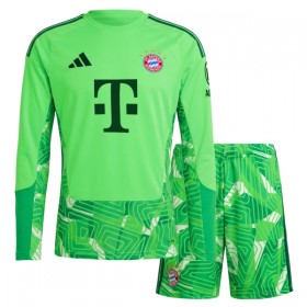 Günstige Fußballtrikots FC Bayern München Torwart Kinder Heimtrikot 2026-27 Langarm