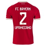 Günstige Fußballtrikots FC Bayern München Upamecano 2 Heimtrikot 2026-27 Kurzarm