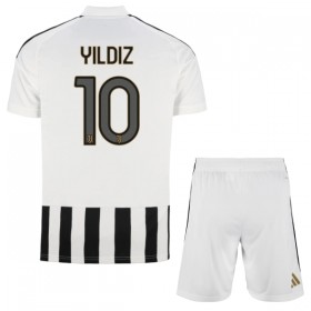 Günstige Fußballtrikots Juventus Yildiz 10 Kinder Heimtrikot 2026-27 Kurzarm