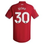 Günstige Fußballtrikots Manchester United Sesko 30 Heimtrikot 2026-27 Kurzarm