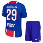 Günstige Fußballtrikots Paris Saint-Germain Bradley Barcola 29 Kinder Heimtrikot 2026-27 Kurzarm