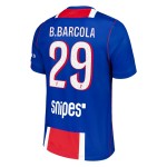 Günstige Fußballtrikots Paris Saint-Germain Bradley Barcola 29 Kinder Heimtrikot 2026-27 Kurzarm