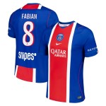Günstige Fußballtrikots Paris Saint-Germain Fabian 8 Heimtrikot 2026-27 Kurzarm