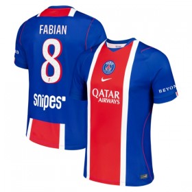 Günstige Fußballtrikots Paris Saint-Germain Fabian 8 Heimtrikot 2026-27 Kurzarm