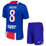 Günstige Fußballtrikots Paris Saint-Germain Fabian 8 Kinder Heimtrikot 2026-27 Kurzarm