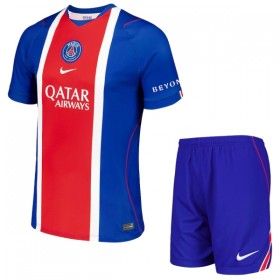 Günstige Fußballtrikots Paris Saint-Germain Kinder Heimtrikot 2026-27 Kurzarm
