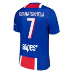 Günstige Fußballtrikots Paris Saint-Germain Kvaratskhelia 7 Heimtrikot 2026-27 Kurzarm