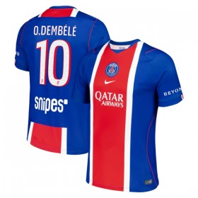 Günstige Fußballtrikots Paris Saint-Germain O. Dembele 10 Heimtrikot 2026-27 Kurzarm