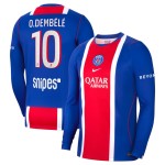 Günstige Fußballtrikots Paris Saint-Germain O. Dembele 10 Heimtrikot 2026-27 Langarm