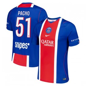 Günstige Fußballtrikots Paris Saint-Germain Pacho 51 Heimtrikot 2026-27 Kurzarm