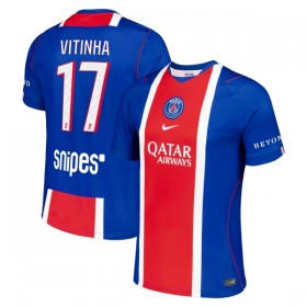 Günstige Fußballtrikots Paris Saint-Germain Vitinha 17 Heimtrikot 2026-27 Kurzarm