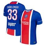 Günstige Fußballtrikots Paris Saint-Germain Zaire Emery 33 Heimtrikot 2026-27 Kurzarm
