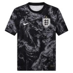 Günstige Fußballtrikots England Pre-Match FIFA WM 2026 Schwarze Kurzarm