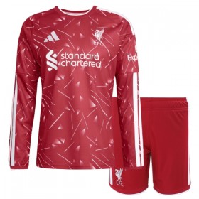 Günstige Fußballtrikots Liverpool Kinder Heimtrikot 2026-27 Langarm