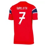 Günstige Fußballtrikots Norwegen Sorloth 7 Heimtrikot FIFA WM 2026 Kurzarm