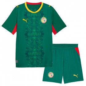 Günstige Fußballtrikots Senegal Kinder Auswärtstrikot FIFA WM 2026 Kurzarm