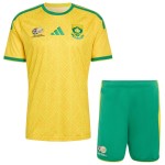 Günstige Fußballtrikots Südafrika Kinder Heimtrikot FIFA WM 2026 Kurzarm