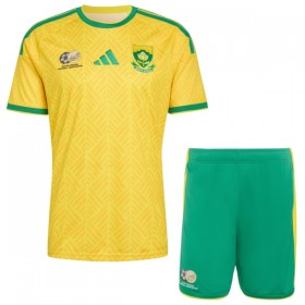 Günstige Fußballtrikots Südafrika Kinder Heimtrikot FIFA WM 2026 Kurzarm