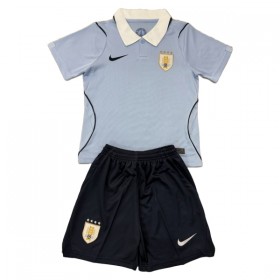 Günstige Fußballtrikots Uruguay Kinder Heimtrikot FIFA WM 2026 Kurzarm