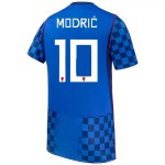 Günstige Fußballtrikots Kroatien Modrić 10 Kinder Auswärtstrikot FIFA WM 2026 Kurzarm