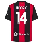 Günstige Fußballtrikots AC Mailand Modrić 14 Heimtrikot 2026-27 Kurzarm