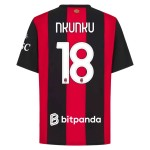 Günstige Fußballtrikots AC Mailand Nkunku 18 Heimtrikot 2026-27 Kurzarm