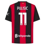 Günstige Fußballtrikots AC Mailand Pulisic 11 Heimtrikot 2026-27 Kurzarm