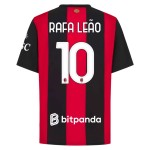 Günstige Fußballtrikots AC Mailand Rafael Leao 10 Heimtrikot 2026-27 Kurzarm