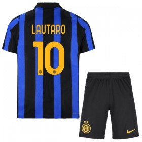 Günstige Fußballtrikots Inter Mailand Lautaro 10 Kinder Heimtrikot 2026-27 Kurzarm