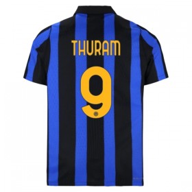 Günstige Fußballtrikots Inter Mailand Thuram 9 Heimtrikot 2026-27 Kurzarm