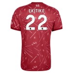 Günstige Fußballtrikots Liverpool Ekitike 22 Heimtrikot 2026-27 Kurzarm