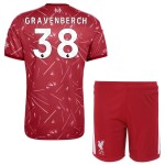 Günstige Fußballtrikots Liverpool Gravenberch 38 Kinder Heimtrikot 2026-27 Kurzarm