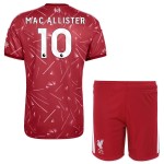 Günstige Fußballtrikots Liverpool Mac Allister 10 Kinder Heimtrikot 2026-27 Kurzarm