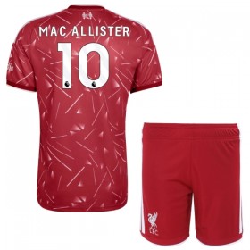 Günstige Fußballtrikots Liverpool Mac Allister 10 Kinder Heimtrikot 2026-27 Kurzarm