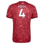 Günstige Fußballtrikots Liverpool Virgil 4 Kinder Heimtrikot 2026-27 Kurzarm