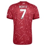 Günstige Fußballtrikots Liverpool Wirtz 7 Kinder Heimtrikot 2026-27 Kurzarm