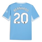 Günstige Fußballtrikots Manchester City Bernardo 20 Heimtrikot 2026-27 Kurzarm
