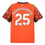 Günstige Fußballtrikots Manchester City Donnarumma 25 Torwart 3rd trikot 2026-27 Orange Kurzarm