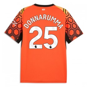 Günstige Fußballtrikots Manchester City Donnarumma 25 Torwart 3rd trikot 2026-27 Orange Kurzarm